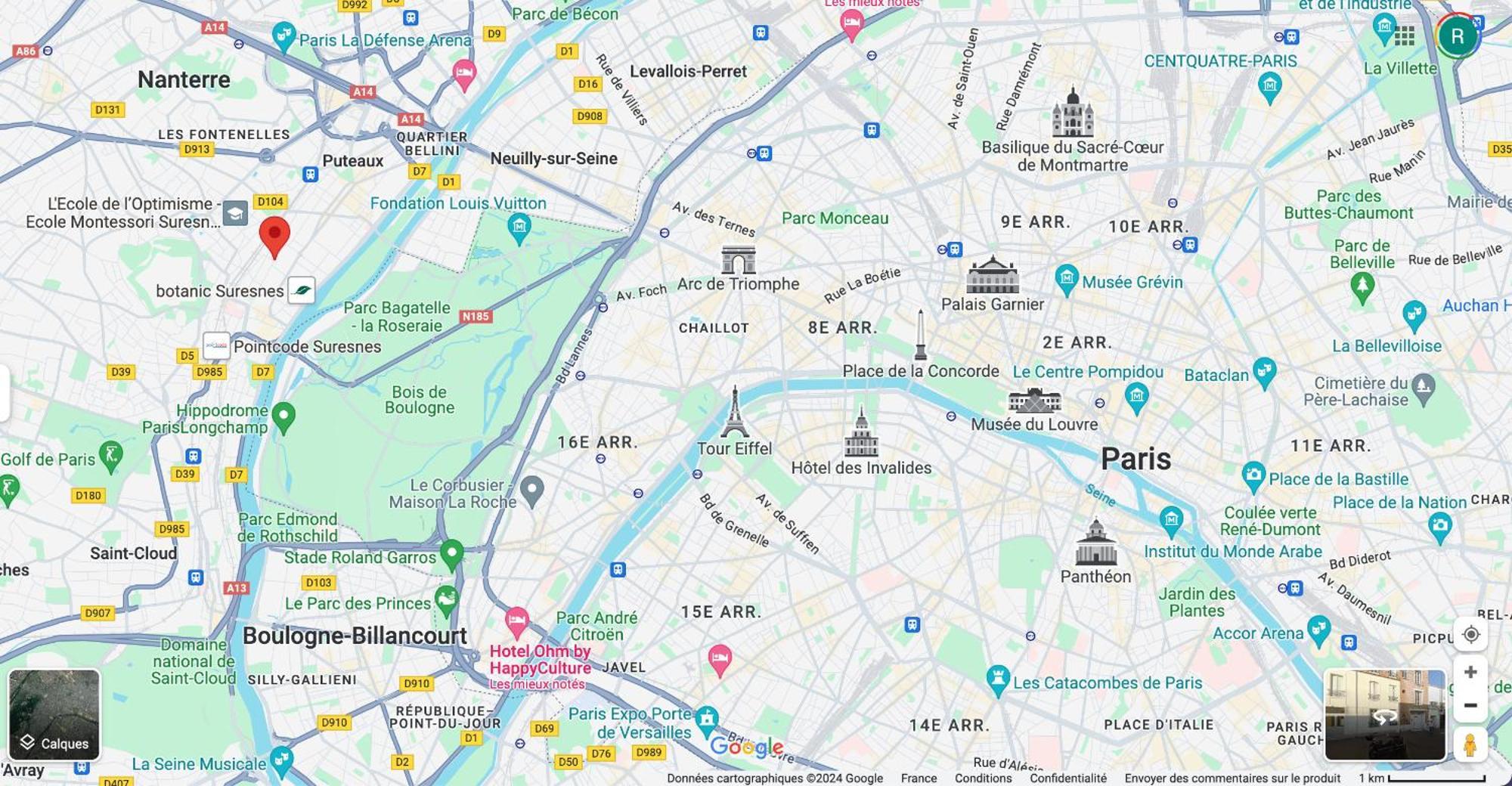 Appartement A 10 Min De La Defense Et A 20 Min De Paris à Suresnes Extérieur photo